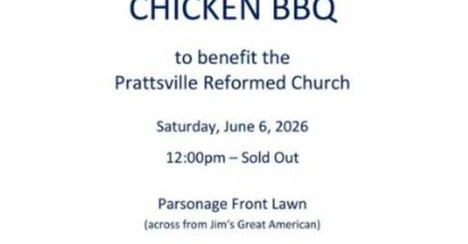 Prattsville Reformed Church Chicken BBQ