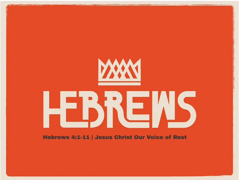 Jesus Christ Our Voice of Rest