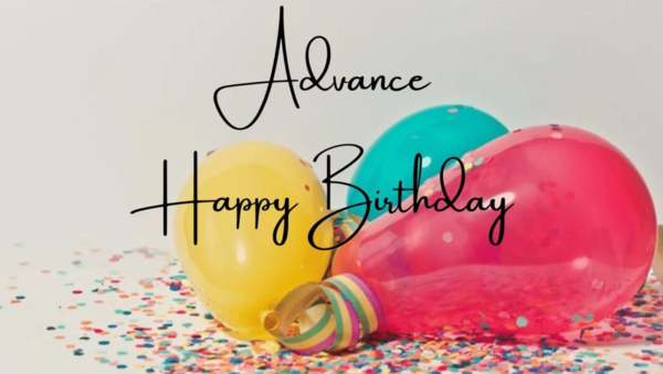 HAPPY BIRTHDAY