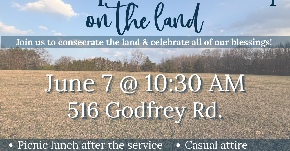 Land Consecration Service