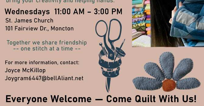 Quilting at St James
