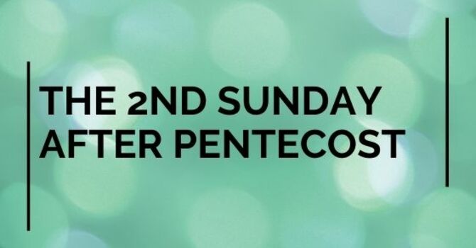 SECOND SUNDAY AFTER PENTECOST, JUNE 7, 2026 image