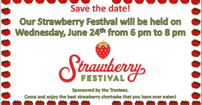 Strawberry Festival, Wednesday June 24th