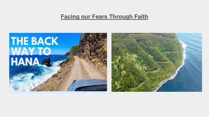 Facing Our Fears Through Faith