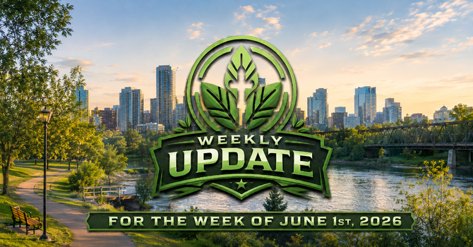Weekly Update for the week of June 1st, 2026 and on