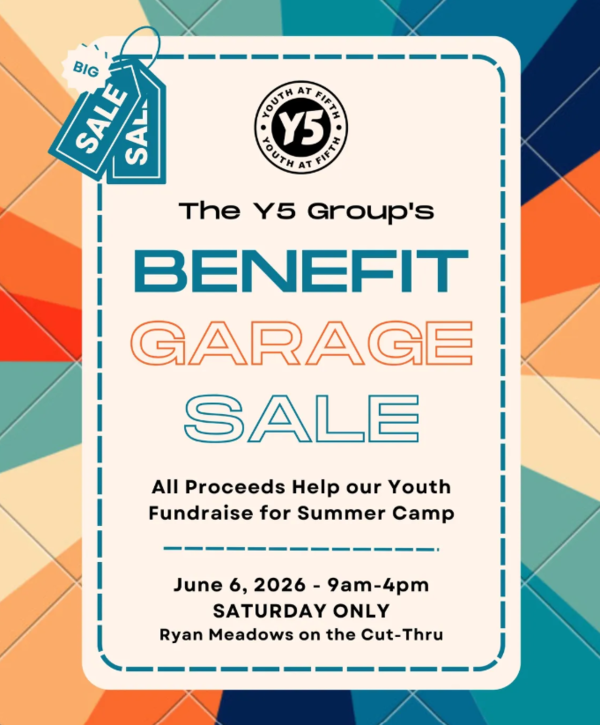 Y5 Benefit Garage Sale 