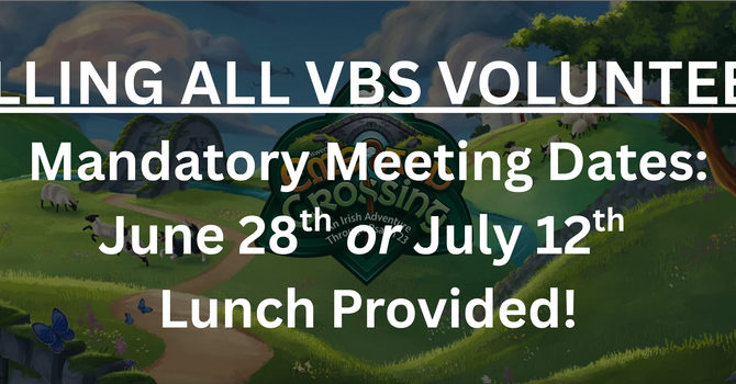 VBS Volunteer Meetings