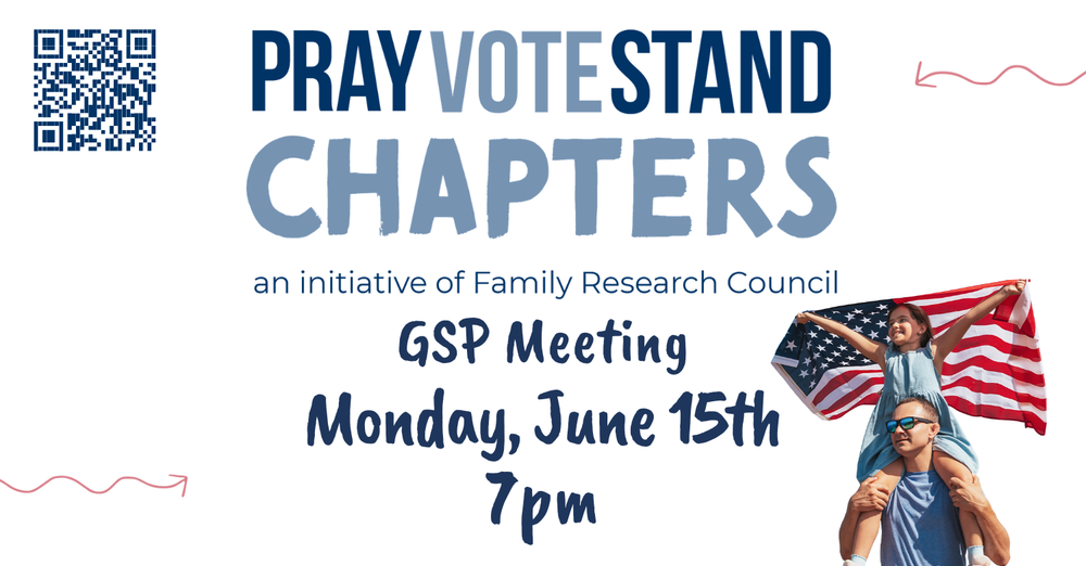 Pray Vote Stand Chapter Meeting