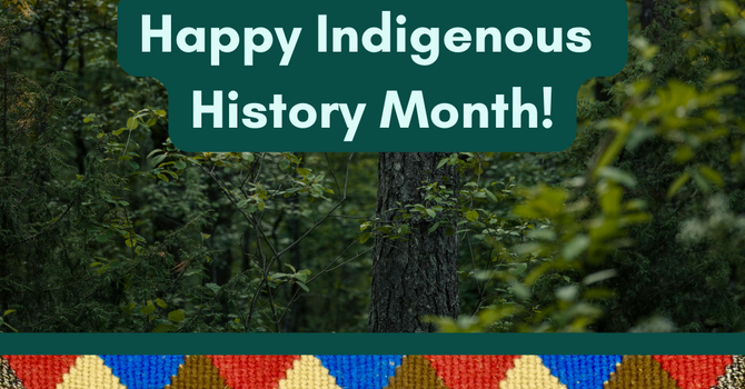 Indigenous History Month image