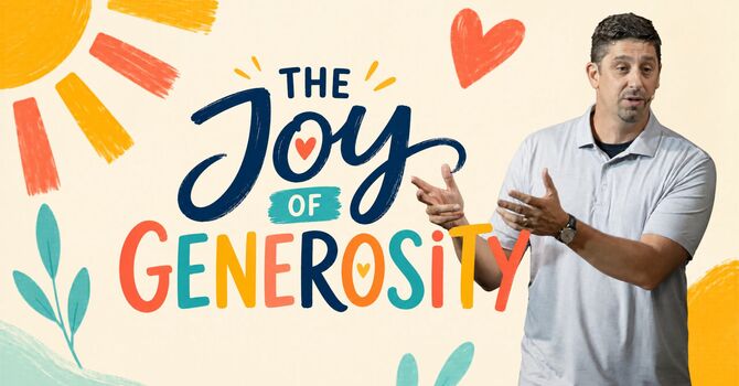 The Joy of Generosity