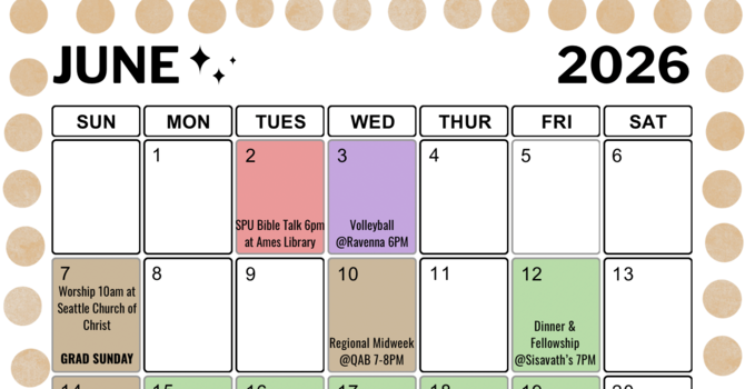 Campus Events - June