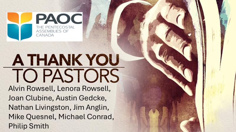 Thank you PAOC Pastors
