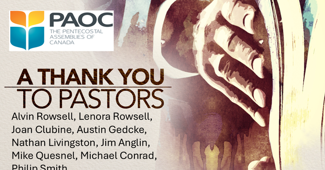Thank you PAOC Pastors