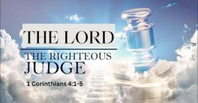 1 Corinthains 4:1-5