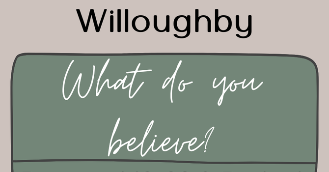 First Baptist Church Kearney MO - Sermon, Dr. Tom Willoughby, What do you believe?
