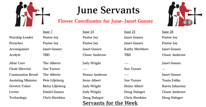 Servants - June 2026 image