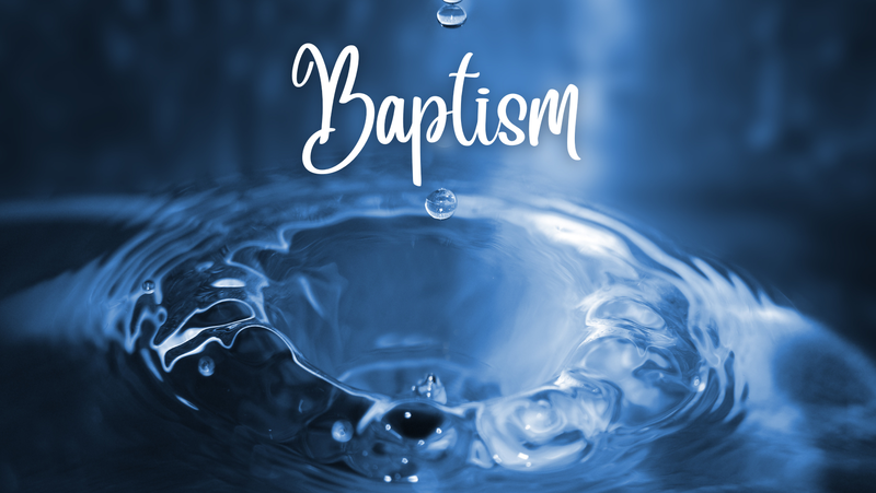 Baptism Sunday