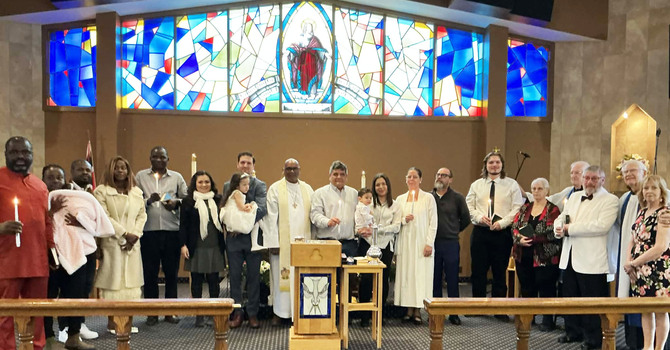 Multicultural baptism service was a joyous celebration  image