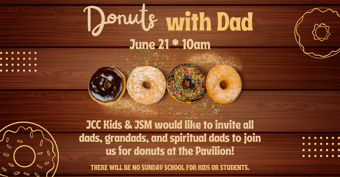 DONUTS WITH DAD