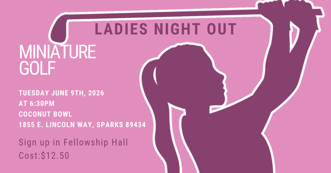Ladies Night Out Mini Golf