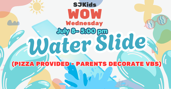 Waterslide at Church
