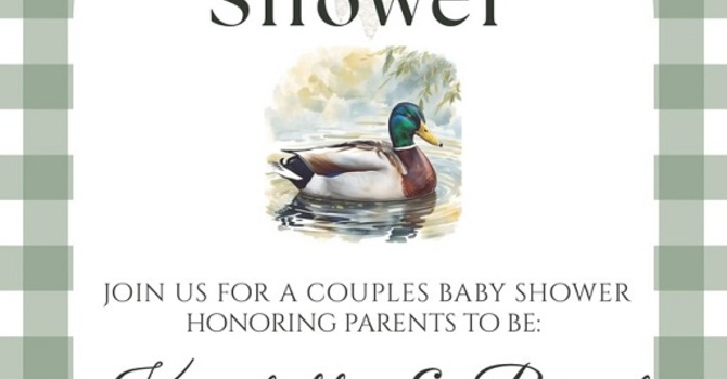 Upcoming Walker Baby Shower