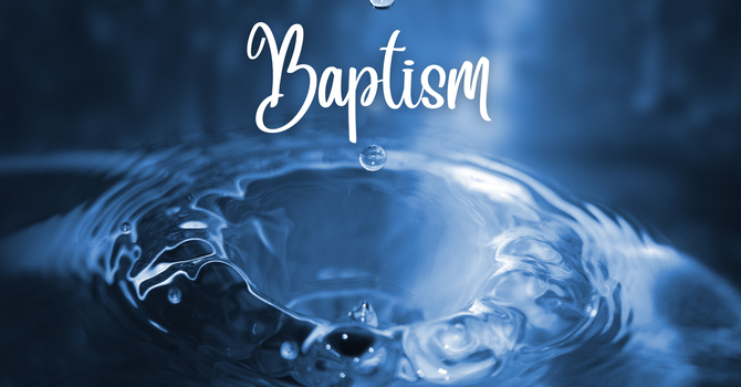 Baptism Sunday