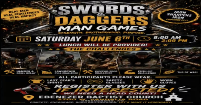 Men's Ministry: Swords & Daggers