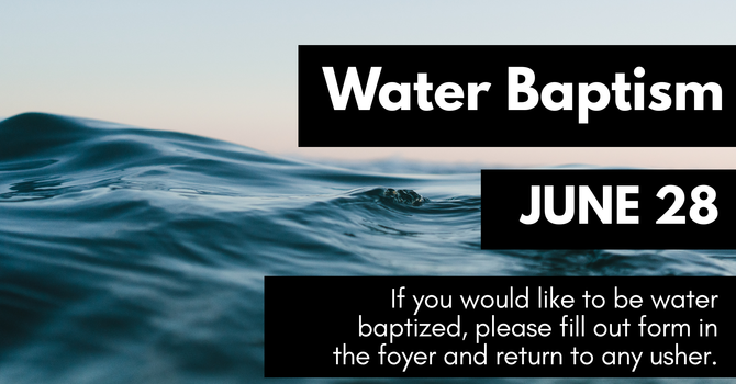 Water Baptism