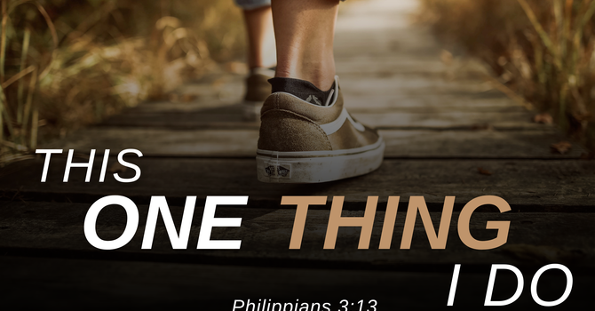 This One Thing I Do