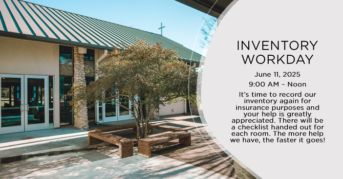 Congregational Inventory Workday