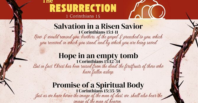 Promise of a Spiritual Body - 1 Corinthians 15:35-58