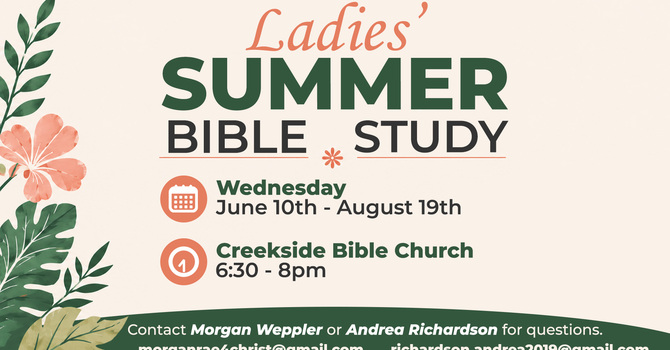 Ladies' Summer Bible Study