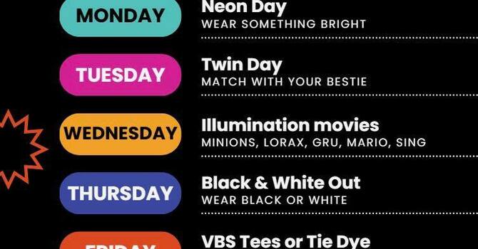 VBS Dress Up Days  image