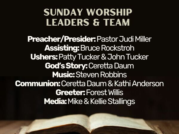Leading us in Worship