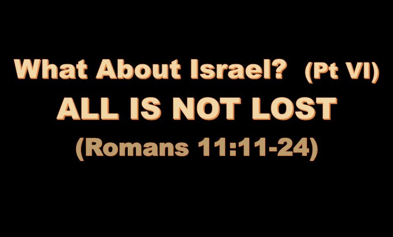 ALL IS NOT LOST