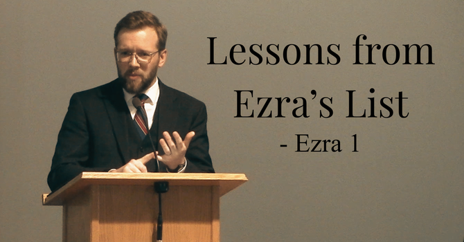 Lessons from Ezra's List 