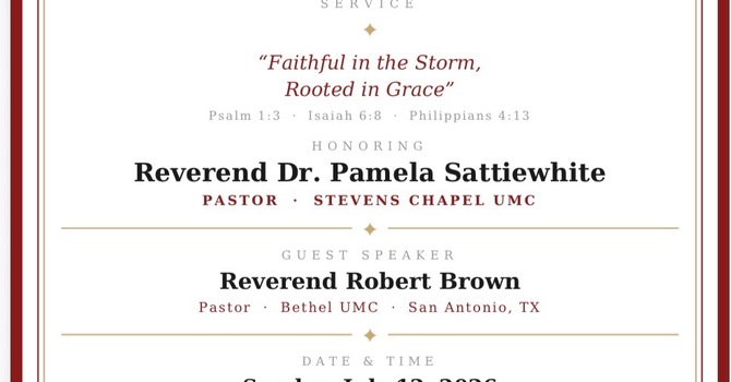 The 5th Pastor's Anniversary