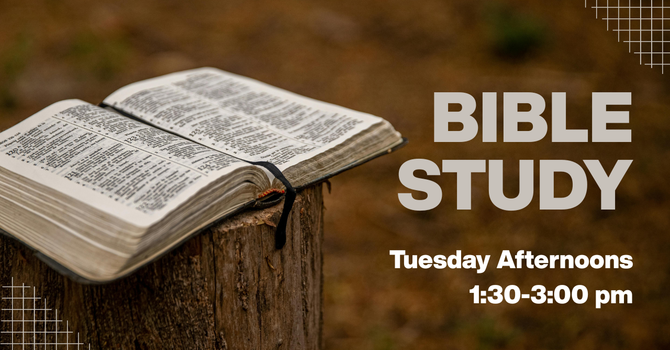 Afternoon Bible Study