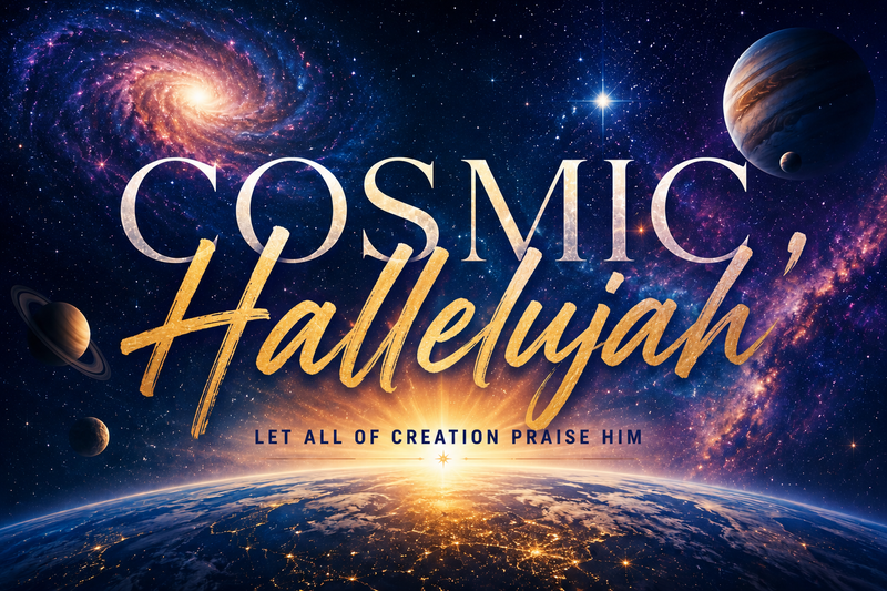Cosmic Hallelujah! - Let all creation praise Him! 