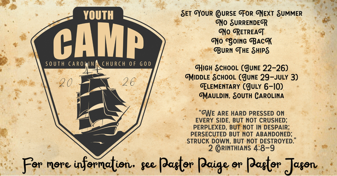 SCCOG Youth Camp 2026