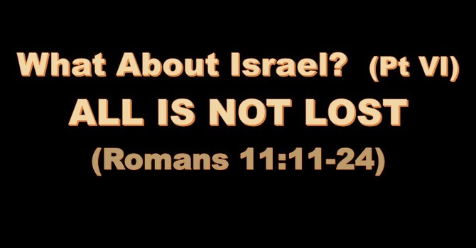 ALL IS NOT LOST