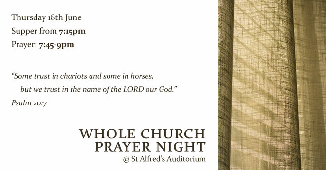 Whole Church Prayer Night