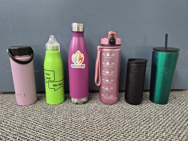 Do You Recognise Your Water Bottle In The Line Up?