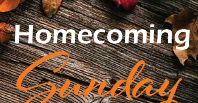Homecoming Sunday at Meridian
