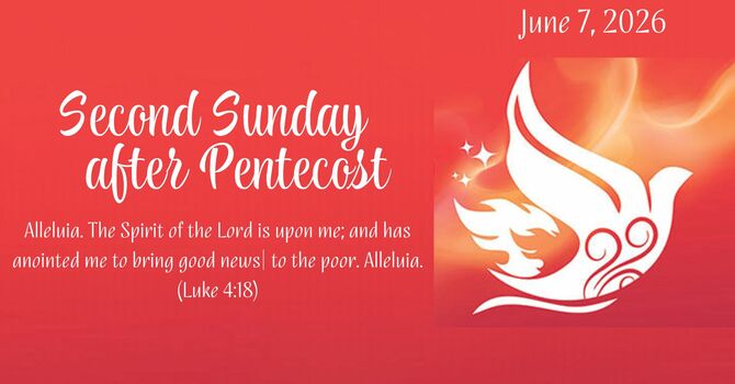 Second Sunday after Pentecost image