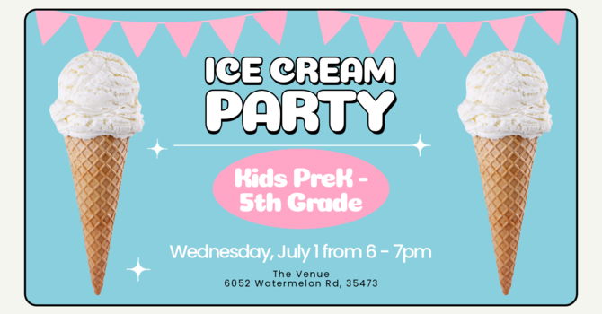 Kids Ice Cream Party