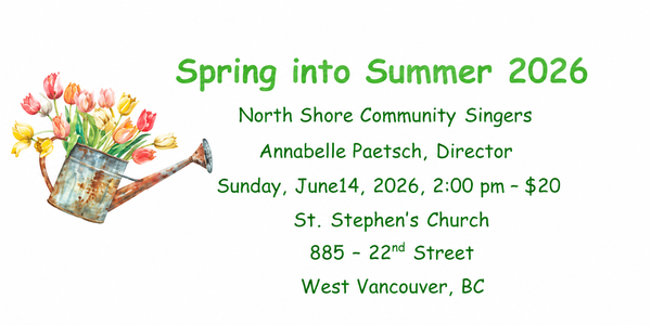 North Shore Community Singers Concert