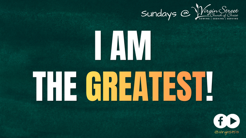 "I Am the Greatest!"