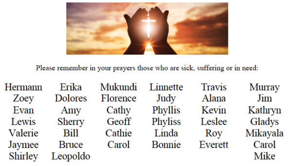 Diocesan Prayers
